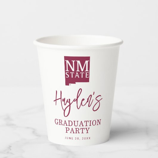 Abschlussfeier der New Mexico State University Pappbecher (Vorderseite)