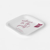 Abschlussfeier der New Mexico State University Pappteller (Gewinkelt)