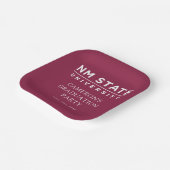 Abschlussfeier der New Mexico State University Pappteller (Gewinkelt)