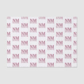 Abschlussfeier der New Mexico State University Seidenpapier (Vorderseite)