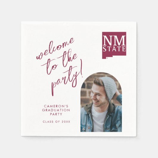 Abschlussfeier der New Mexico State University Serviette (Vorderseite)
