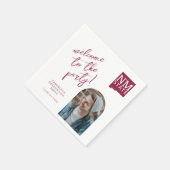 Abschlussfeier der New Mexico State University Serviette (Ecke)