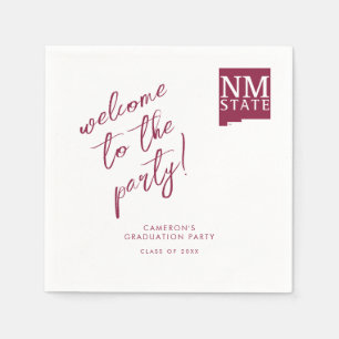 Abschlussfeier der New Mexico State University Serviette
