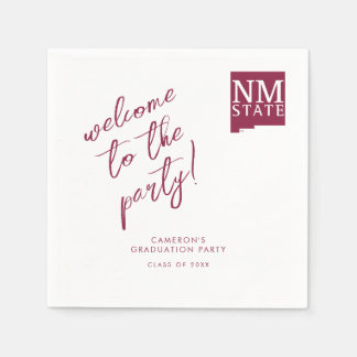 Abschlussfeier der New Mexico State University Serviette