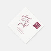 Abschlussfeier der New Mexico State University Serviette (Ecke)