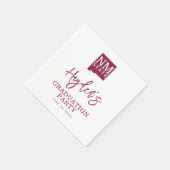 Abschlussfeier der New Mexico State University Serviette (Ecke)