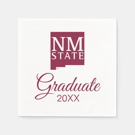 Abschlussfeier der New Mexico State University Serviette (Vorderseite)
