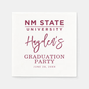 Abschlussfeier der New Mexico State University Serviette