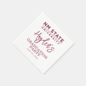 Abschlussfeier der New Mexico State University Serviette (Ecke)