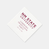 Abschlussfeier der New Mexico State University Serviette (Ecke)