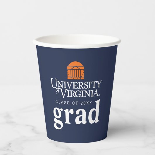 Abschlussfeier der University of Virginia Pappbecher (Vorderseite)