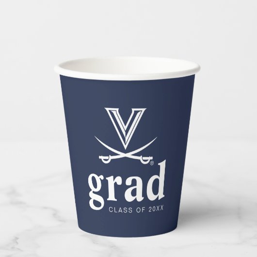 Abschlussfeier der University of Virginia Pappbecher (Vorderseite)