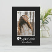 Abschlussfeier des Casper College Ankündigung (Stehend Vorderseite)