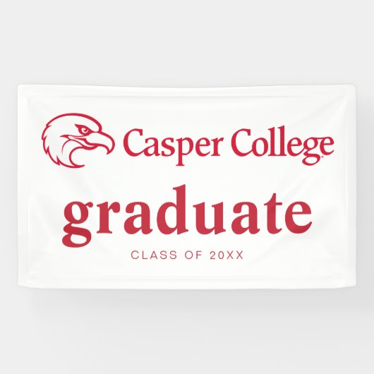 Abschlussfeier des Casper College Banner (Horizontal)