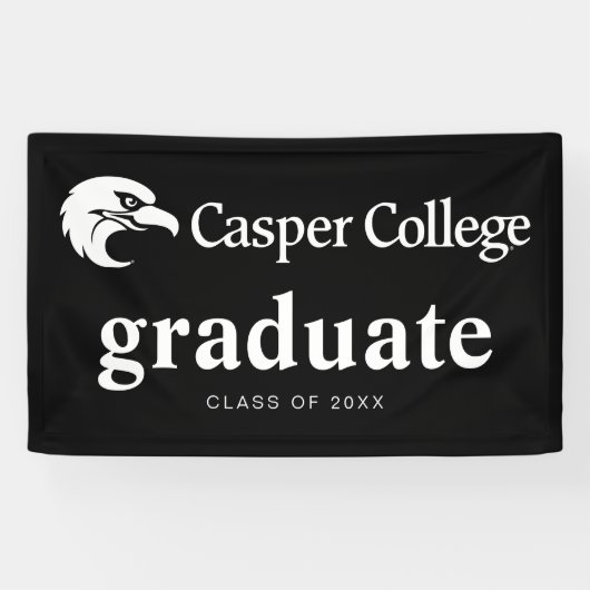 Abschlussfeier des Casper College Banner (Horizontal)