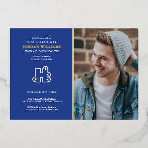 Abschlussfeier des Hilbert College Folieneinladung