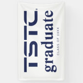 Abschlussfeier des Texas State Technical College Banner (Vertikal)