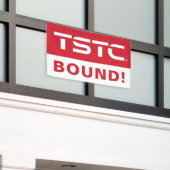 Abschlussfeier des Texas State Technical College Banner (Äußeres Gebäude)
