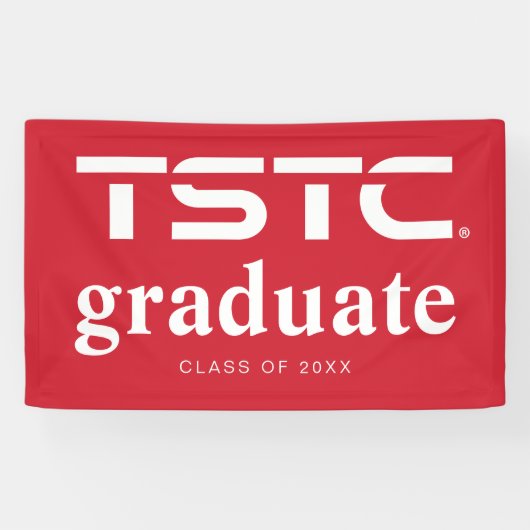 Abschlussfeier des Texas State Technical College Banner (Horizontal)