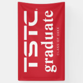 Abschlussfeier des Texas State Technical College Banner (Vertikal)