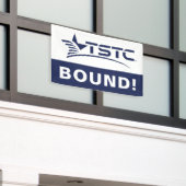 Abschlussfeier des Texas State Technical College Banner (Äußeres Gebäude)