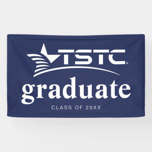 Abschlussfeier des Texas State Technical College Banner (Horizontal)