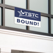 Abschlussfeier des Texas State Technical College Banner (Äußeres Gebäude)