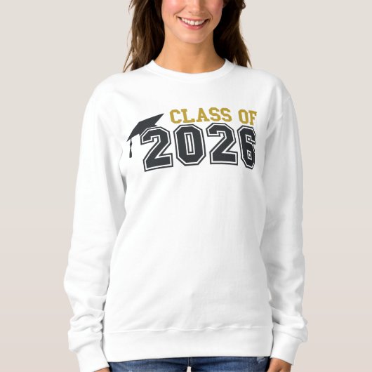 Abschlussfeier Design Klasse 2026 - 54568 Sweatshirt (Vorderseite)