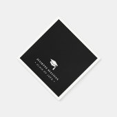 Abschlussfeier | Einfacher Typ Serviette (Ecke)