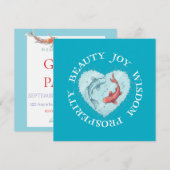 Abschlussfeier Einladung (Vorne/Hinten)