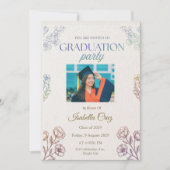 Abschlussfeier-Einladung Einladung (Vorderseite)