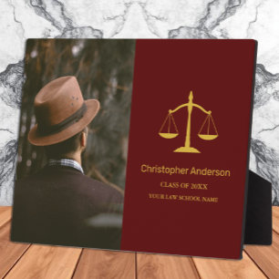 Abschlussfeier für Juristen Fotoplatte