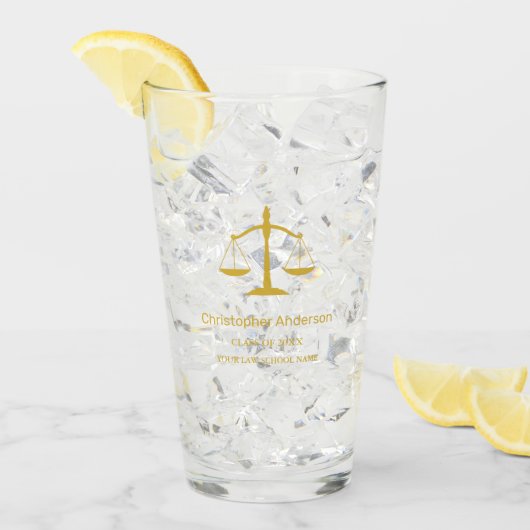 Abschlussfeier für Juristen Glas (Vorderseite Ice)