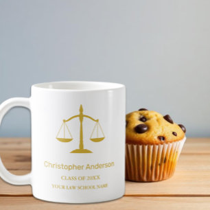 Abschlussfeier für Juristen Kaffeetasse