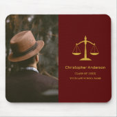 Abschlussfeier für Juristen Mousepad (Vorne)