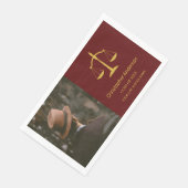 Abschlussfeier für Juristen Serviette (Ecke)