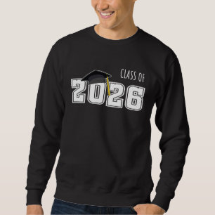 Abschlussfeier für Senior 2026 Retro Abiturjahrgan Sweatshirt