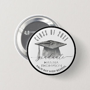 Abschlussfeier-Geschenk für die Klasse 2027 Button