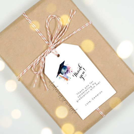 Abschlussfeier Geschenkanhänger