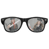 Abschlussfeier-Geschenke für Gäste Partybrille (Vorderseite)