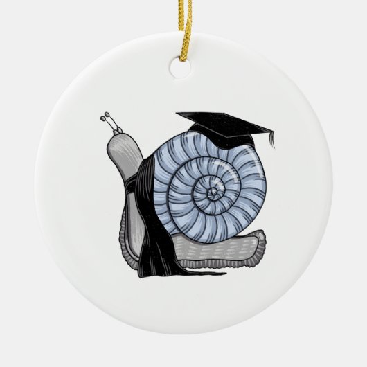 Abschlussfeier keramik ornament (Vorne)