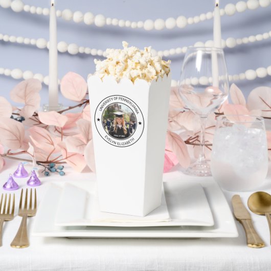 Abschlussfeier Klassischer Stil Popcorn Geschenkschachtel (Hochzeit)