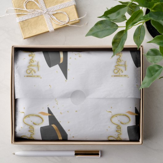 Abschlussfeier-Kollektion Seidenpapier (Geschenk)