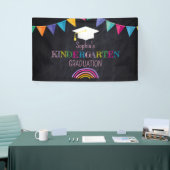 Abschlussfeier Mädchen im Kindergarten  Banner (Messeveranstaltung)