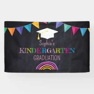 Abschlussfeier Mädchen im Kindergarten Banner