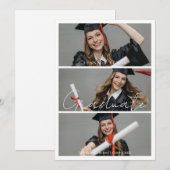 Abschlussfoto Abitur Ankündigung (Vorne/Hinten)