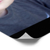 Abschlussfoto - Abschlussklasse Schwarz Poster (Ecke)