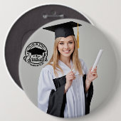 Abschlussfoto-Button - Benutzerdefinierte personal Button (Vorne & Hinten)