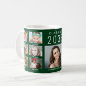 Abschlussfoto Collage Grüner Abschluss Kaffeetasse (Vorderseite Links)