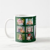 Abschlussfoto Collage Grüner Abschluss Kaffeetasse (Links)